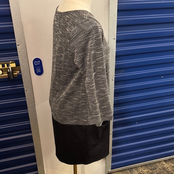 HATCH Black & Gray Maternity Dress with Pockets 17” P2P 32” length. - Picture 2 of 14